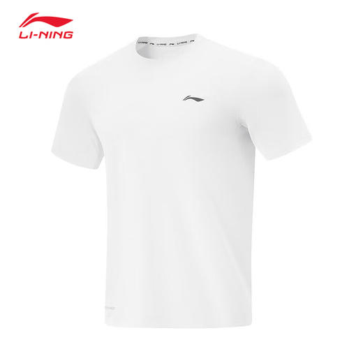李宁健身系列男子冰感舒适防晒短袖T恤ATSV361 商品图0