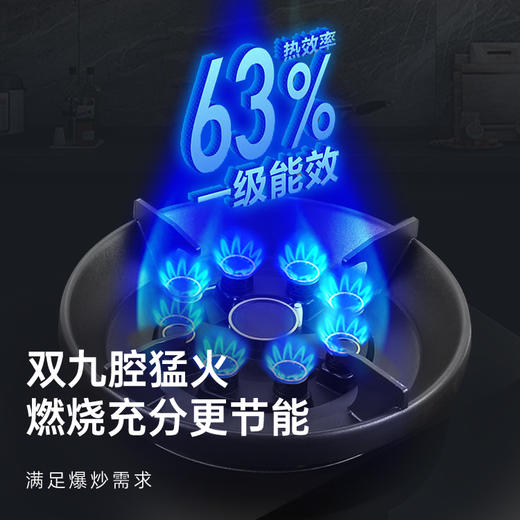 JZYT-QC5 /燃气灶具(双灶) 商品图2