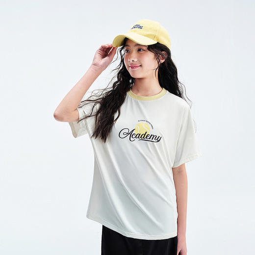 笛莎Deesha青少年女童T恤2025夏季女童防晒T恤 商品图2