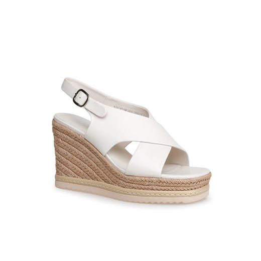 豪麟名鞋奥莱迪嘉女鞋凉鞋羊皮革DJHJA51WL001白色  原价1660元 商品图0