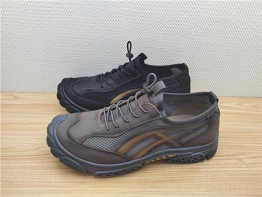 豪行夏季新款13255753牛皮真皮户外休闲男凉鞋沙滩鞋 商品图2