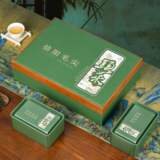 大头采【毛尖 四罐 深绿】35元一套/一件14套 商品图1