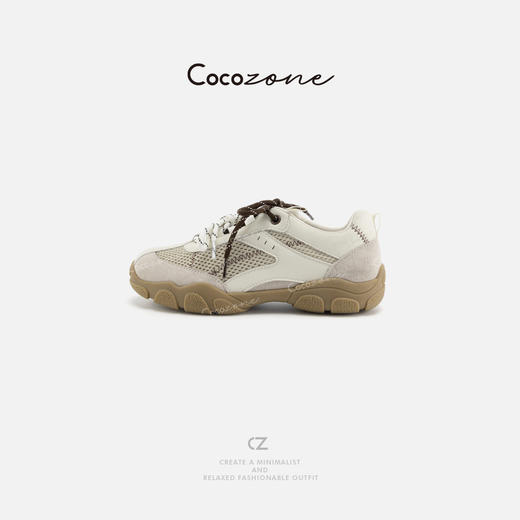 COCO ZONE 刘一一 撞色鞋带显脚小户外简约休闲鞋 ACD2A0538 商品图0