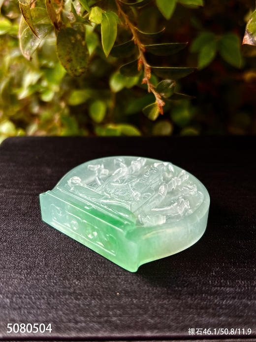 高冰种飘翠千手观音素件【5080504】具体价格微信咨询 商品图8