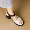 TZW-真皮厚底凉鞋女款2025新款女鞋 商品缩略图3