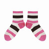 【6双6折】女士春夏时尚薄袜条纹棉袜中筒袜子女袜【2双装 2512205】 商品缩略图3