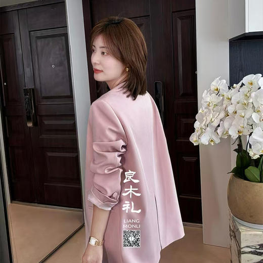 【不退不换】良木礼韩系女外套高级气质百搭西装(LC978) 商品图4
