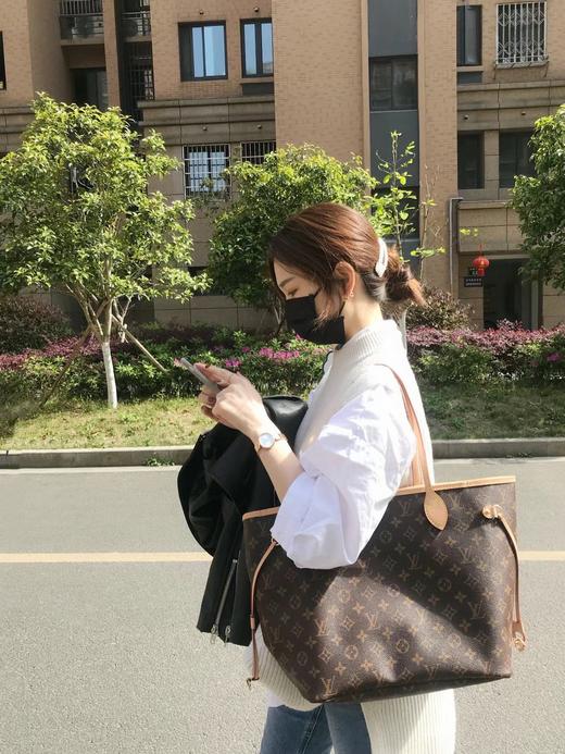 点此购买 LV Neverfull可拆卸式子母拉链手包购物袋 sj 315010 商品图1