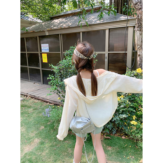 【149元任选2件】最后一波现货！宽松慵懒风连帽防晒开衫 商品图4
