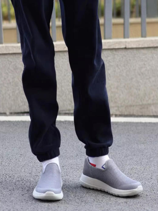 SK GO WALK4 夏季一脚蹬透气飞织鞋健步鞋 Z-15183 商品图0