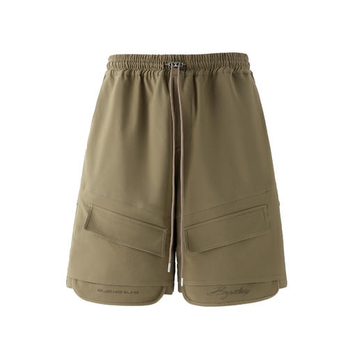 BJHG不计后果大口袋工装短裤男夏季2025新款潮牌假两件休闲五分裤 商品图3