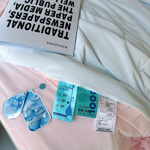 出口品质凉感黑科技·玻尿酸美肤冰皮被夏被，会呼吸的被子，舒服到爆炸💥凉而不冰！ 商品图4