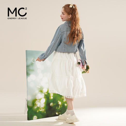 女装天丝牛仔外套配绣花棉布吊带裙套装-2561S5212021 商品图3