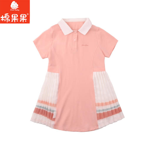 棉果果夏季商场专柜同款女童POLO连衣裙M222701425284 商品图2