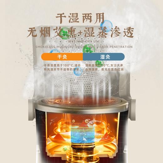 象艾益家 温灸熏蒸坐灸仪 干湿两用 暖身呵护热销 商品图3