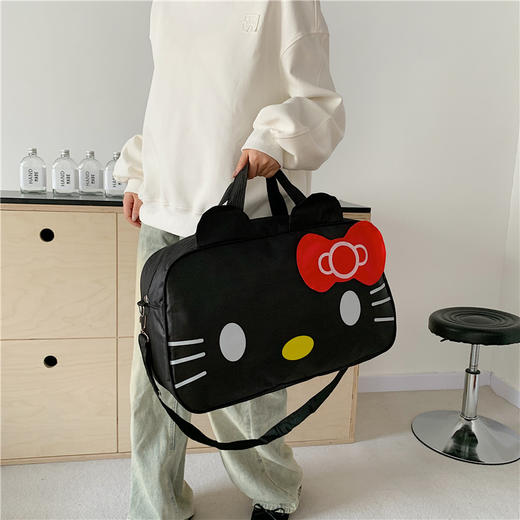 【YW】无忧购韩版卡通猫咪大容量卡通学生手提斜跨旅行包WH3146（截单后7天发货) 商品图1