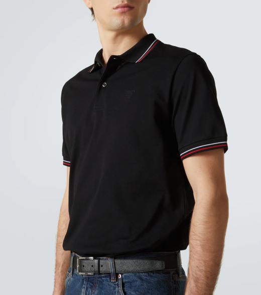 P.R.D 25新款 拼色丝光珠地网棉 翻领短袖POLO衫 TX440 商品图2