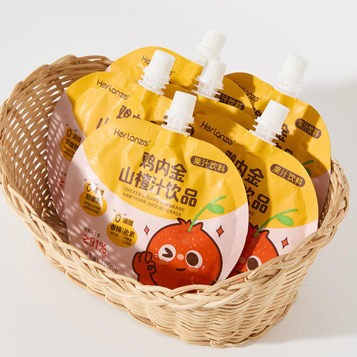宝贝易餐Herlanze鸡内金山楂汁饮品100ml 商品图5