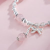 子佩集S925银【粉红思绪】手串【TSB0001-50】纯银手链粉晶蝴蝶结2503 商品缩略图4