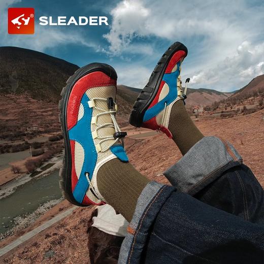【特价秒杀！】SLEADER（斯立德）户外鞋溯溪鞋 徒步登山两用鞋男女深水酷越野透气防滑耐磨缓震徒步鞋 深水酷S34 商品图0