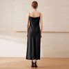 EITIE爱特爱法式优雅高腰及踝黑色小荡领百搭吊带裙2025夏季新款B2507666 商品缩略图4