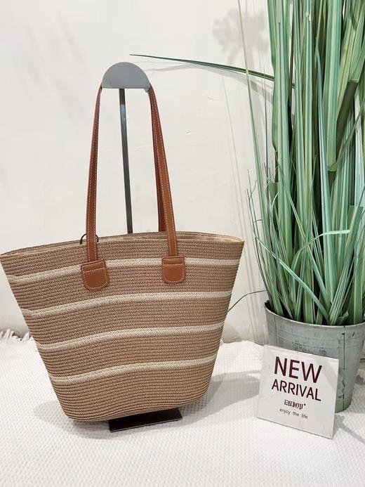 【门店同款】ENJOY常卖条纹编织包 162296529 商品图1