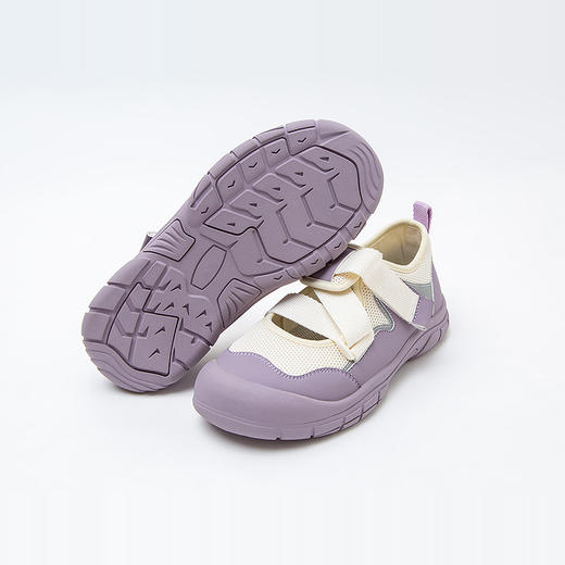 迷你巴拉男女童儿童魔术贴运动鞋止滑防摔轻便网眼透气舒适 商品图2