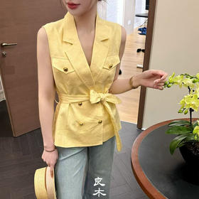 良木里高级感气质盐系小马甲（2365）