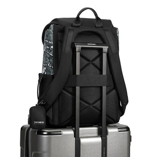 NR0*94004 新秀丽双肩包墨绿色/黑色 商品图5