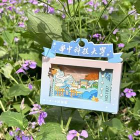 华科大票根流沙冰箱贴