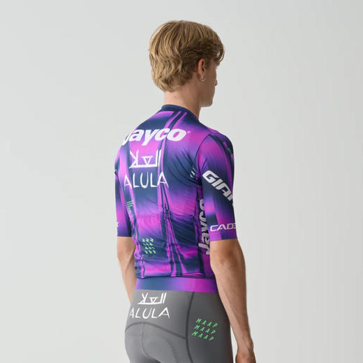 MAAP X GreenEDGE 男士 Pro Air Jersey 车队版 紫墨色 短袖骑行服 商品图2