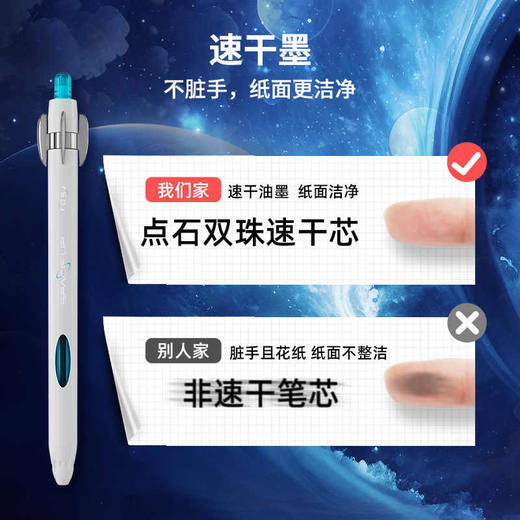 点石制笔玩转时空舱中性笔0.5mm子弹头DS-0201 商品图2