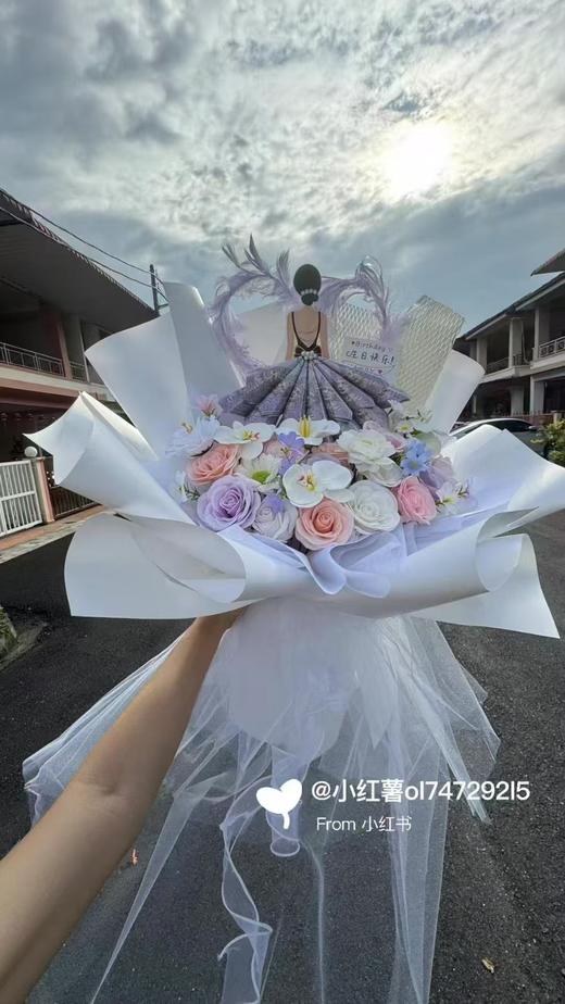 网红婚纱公主卡片 商品图0