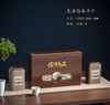 梅花木盒【免漆木.毛尖2听】35元1套.整件14套 商品缩略图0