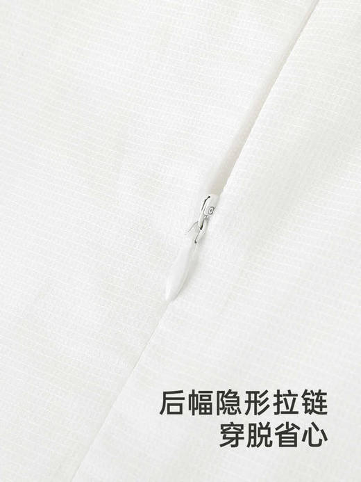 英氏女童连衣裙夏季透气裙子可爱纯棉白裙女宝背心裙YRLFJ2R016A 商品图4