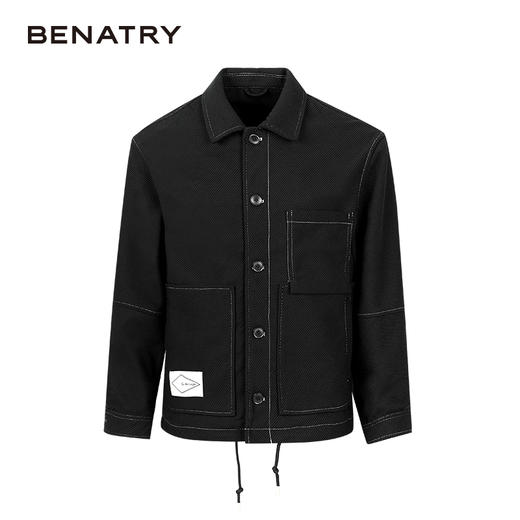 贝纳川时尚大口袋下摆抽绳夹克外套ECK300003097 商品图0