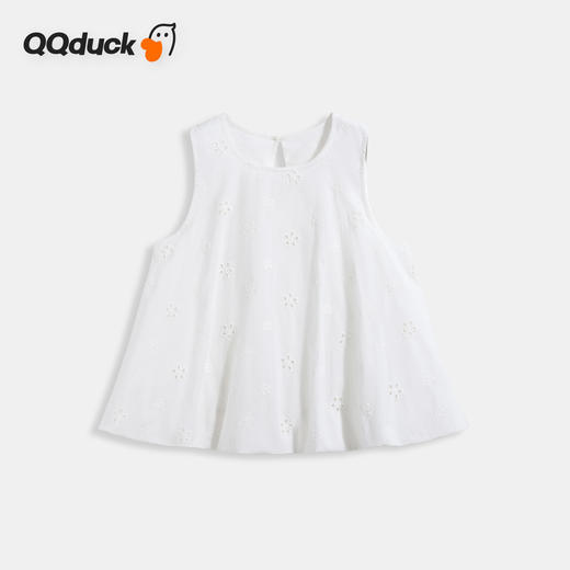 【120-165】【可可鸭】女童夏季背心纯棉亲肤提娃娃衫吊带 商品图9