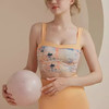 跃牌【洛水之神系列】油画瑜伽服背心美背一体式固定胸垫聚拢文胸726 商品缩略图1