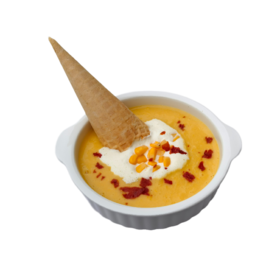 冰淇凌”玉米浓汤