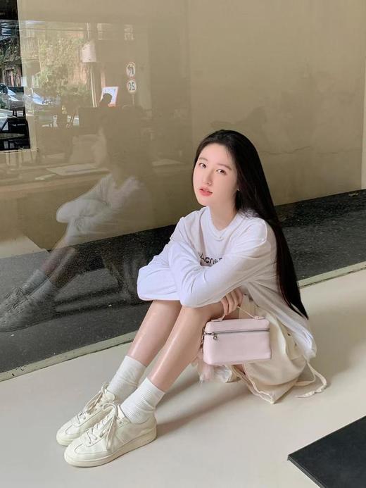 AcneStudios1996系列字母印花图案宽松圆领长袖卫衣男女同款黑色（DY*TJ） 商品图2