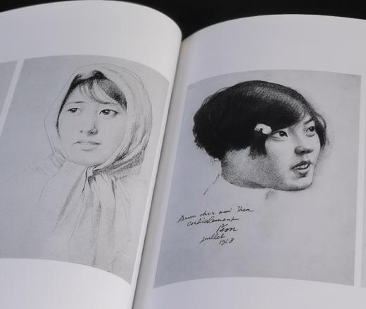 中国艺术大师三种：《傅抱石》《徐悲鸿》《黄胄》，8开，陈传席、郑闻慧著，河北美术出版社2009年一版一印，每册约260页，每册定价180，售价：68元，品相9成-95成。 商品图6