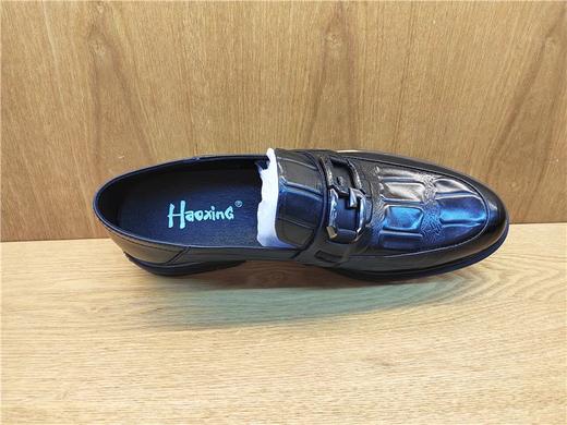 豪行春季新款12191015纯皮真皮商务休闲男鞋皮鞋单鞋 商品图3