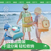 KK树儿童游泳包专用防水包女孩宝宝干湿分离沙滩包男童泳衣收纳袋几何序曲泳包 商品缩略图0
