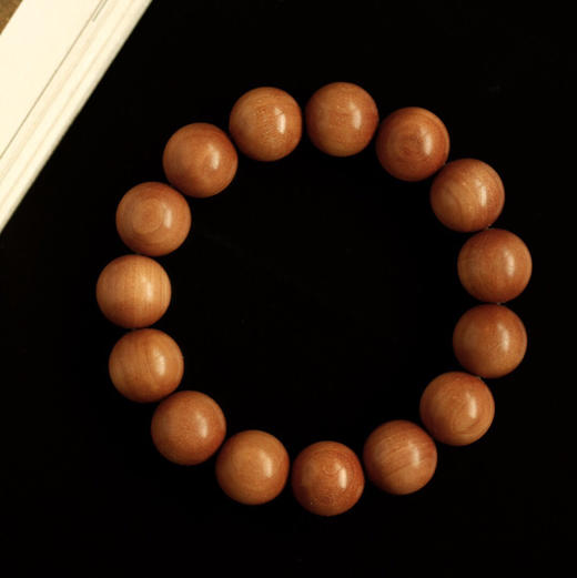 【青山特惠】1.5*15颗沉水印度迈索尔正区红肉老山檀手串 L5 商品图1