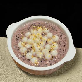 紫米双皮奶小圆子