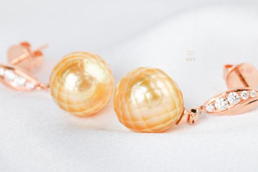 【星耀】刻面金珠耳坠 ZZ12502051 商品图5