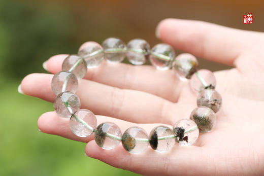 【绿野仙踪】绿幽灵水晶手串 商品图0