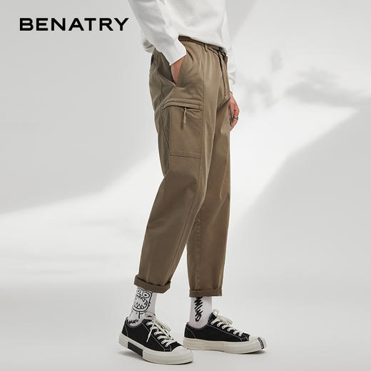 贝纳川休闲工装男士长裤ECK132005736 商品图3