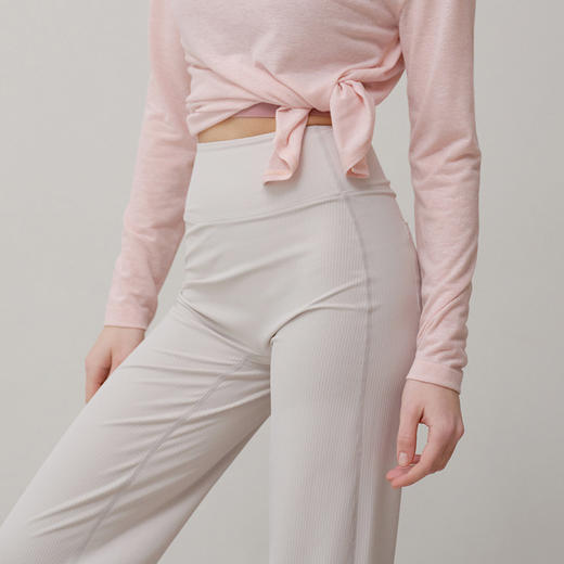 跃牌【洛水之神系列】新款口袋直筒瑜伽裤女高腰运动健身长裤宽松显瘦训练休闲长裤HN187 商品图1