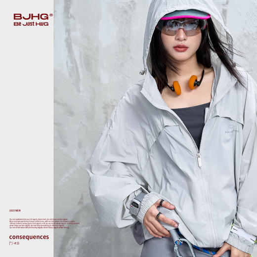 BJHG不计后果UPF50防晒衣男款夏季潮轻薄户外透气运动防晒服外套 商品图1